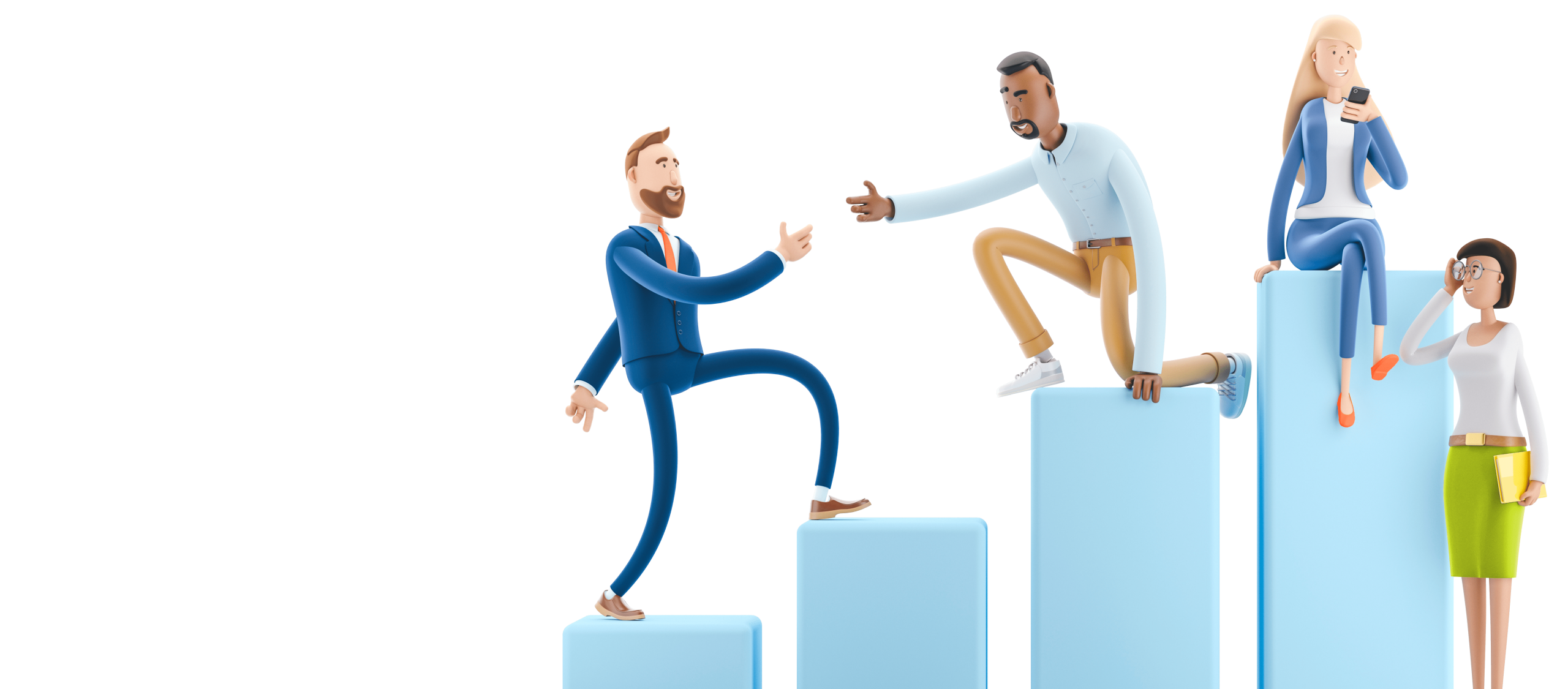 Avatare steigen zusammen aufwärts, karriere beruf arbeit stellenanzeige it-infrastruktur support microsoft365 developer fachinformatik anwendungsentwicklung job work bewerbung gehalt einstellung vollzeit teilzeit teamplayer